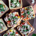 Zapiekanki z chleba tostowego - a’la pizza