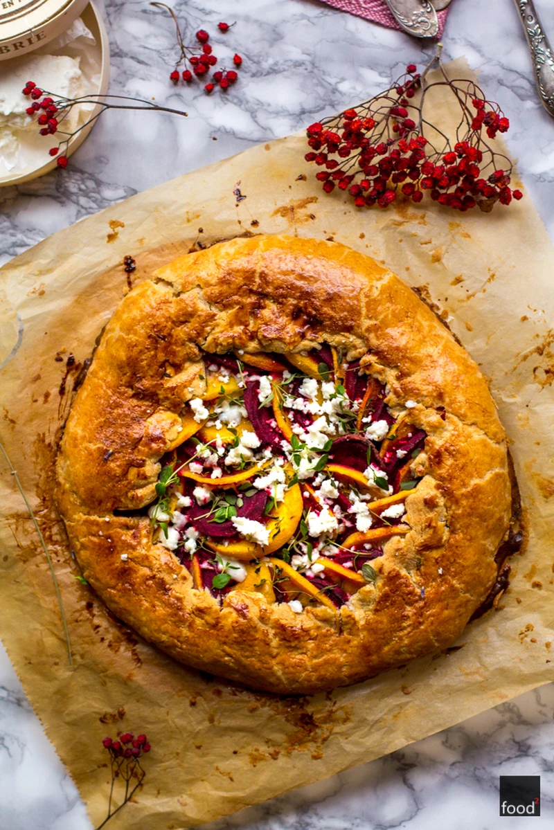 Galette z Persymoną i Burakiem