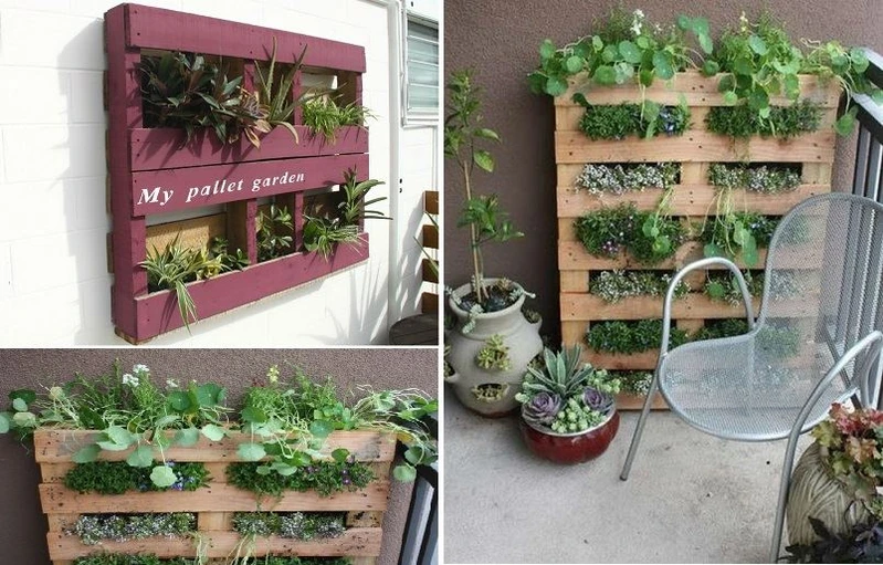 Ogrodowe inspiracje z palet