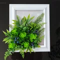Ramka z roślinami DIY