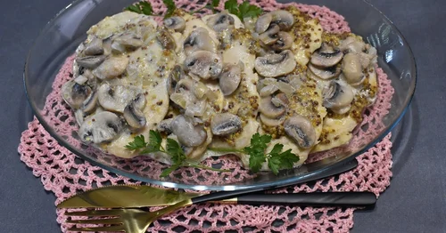 Filet w sosie z musztardą