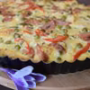 Wiosenna tarta z kalafiorem i kiełbasą