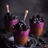 Jagodowo-kakaowy pudding chia