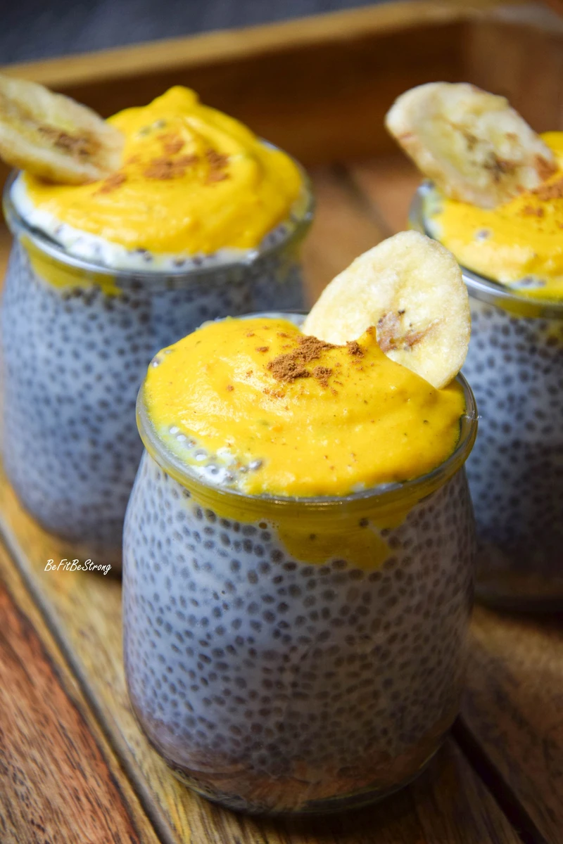Chia Pudding z dyniowym kremem