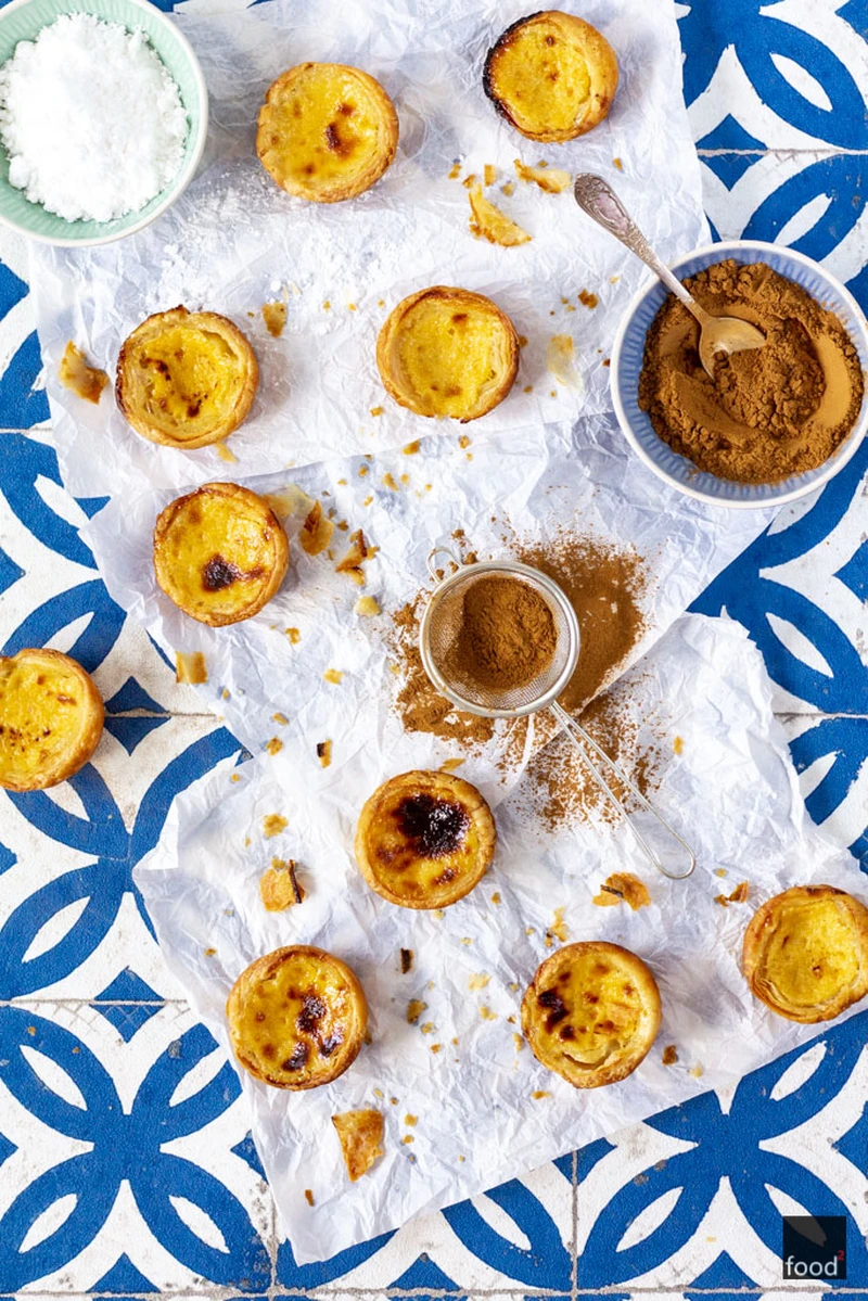 Pastéis de Nata - portugalskie babeczki budyniowe z Belém