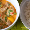 Czerwone curry z wieprzowiny