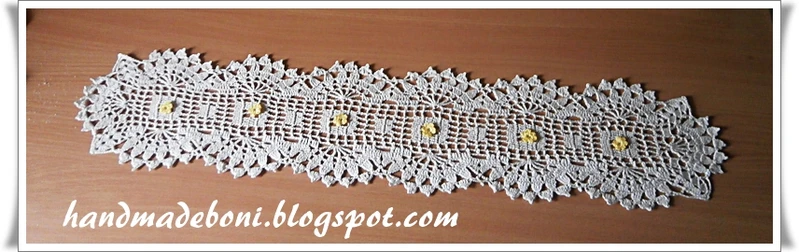 Bieżnik 82/19 cm w poradniku krok po kroku:-)
