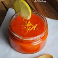 Kisiel marchwiowo-pomarańczowy z soków jednodniowych