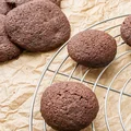 Ciasteczka mocno kakaowe (bez glutenu)