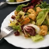 Sałatka z kurczakiem gyros w sosie miodowym