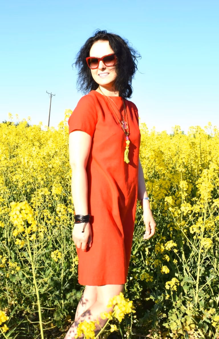 Czerwona sukienka