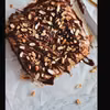 A' LA BROWNIE PIERNIKOWE Z MASŁEM ORZECHOWYM Z MIGDAŁÓW