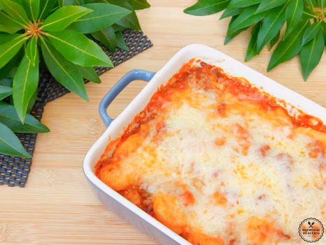 Zapiekane gnocchi z sosem bolognese