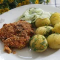 Udźce kurczaka marynowane w maślance w chrupiącej panierce
