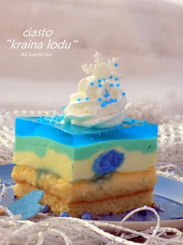 ciasto "kraina lodu"