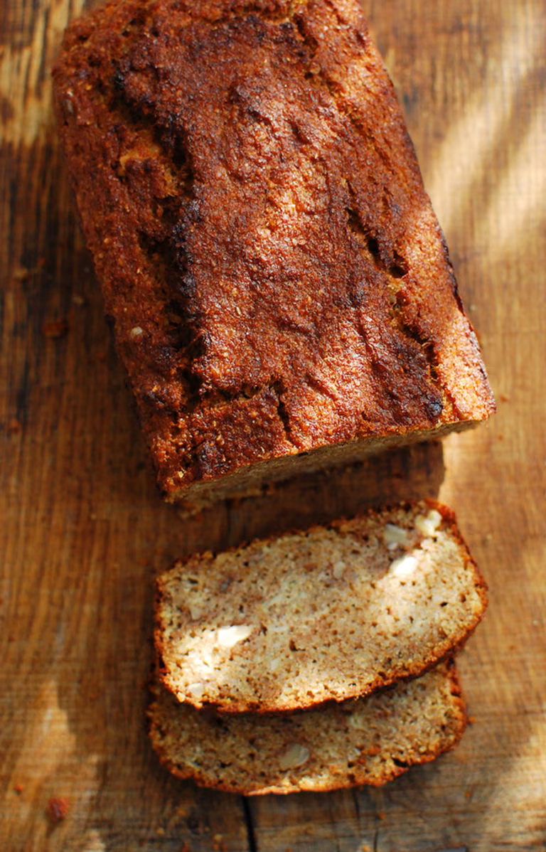 Chlebek bananowy z mąki gryczanej (bezglutenowy)