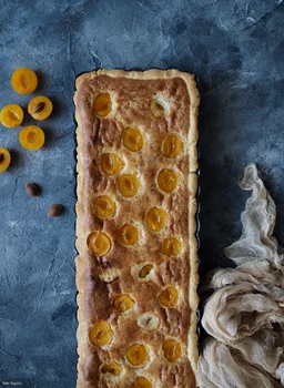 Tarta migdałowa z mirabelkami