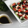 Sałatka z rukolą i mozzarellą