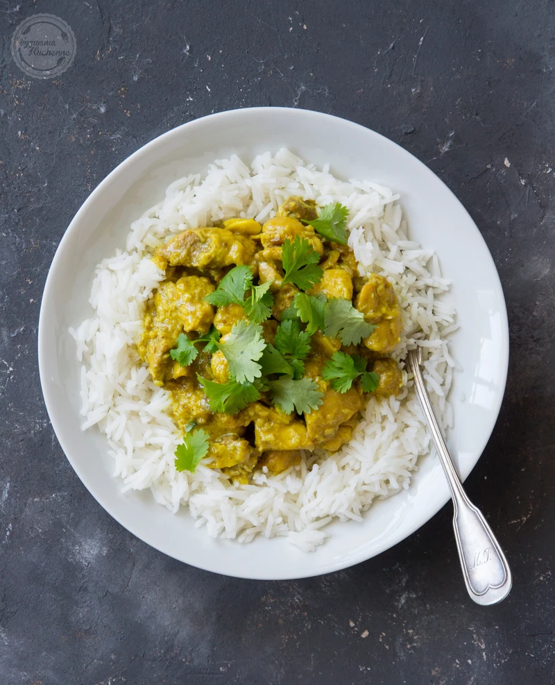 Kurczak w sosie korma