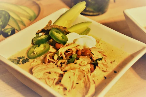 White Chicken Chili - biała potrawka z kurczakiem