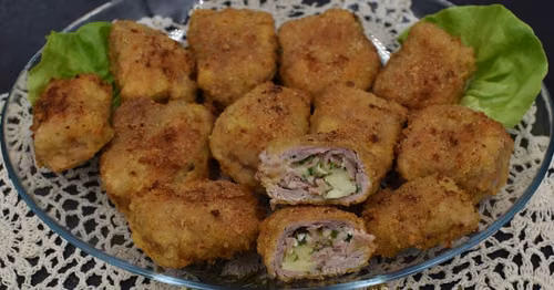 Kopertki z serem brie