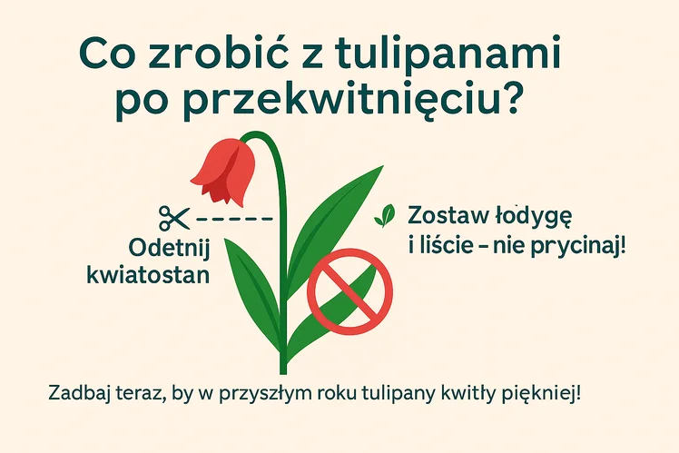 Zdjęcie Co zrobić z tulipanami, jak przekwitną? Te 2 rzeczy są kluczowe! #1