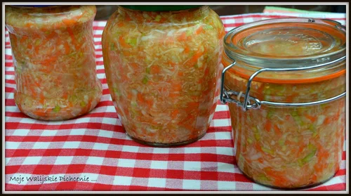 Warzywa w soli do słoików