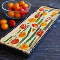Tarta z zielonymi szparagami. Przepis krok po kroku.