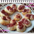 Mini ciasteczka z ciasta francuskiego