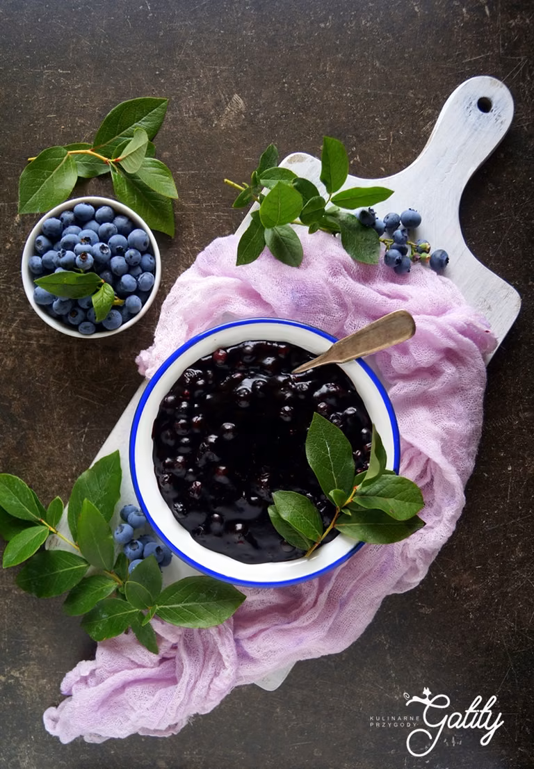 Frużelina z borówek amerykańskich