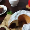 Babka na białkach z majonezem.