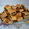 Drożdżowe paszteciki z kapustą świeżymi grzybami