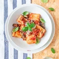 Makaron z bakłażanem à la Moussaka