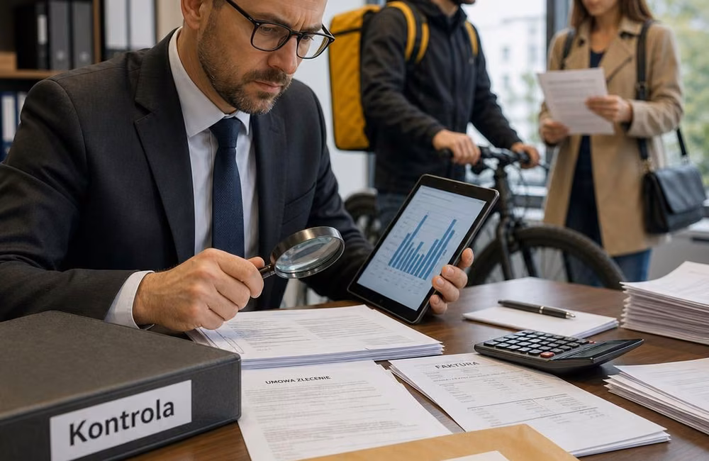 Kontrole ZUS w podmiotach oferujących pracę platformową — ustalenie tytułu do ubezpieczeń i konsekwencje
