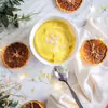 Idealnie kremowy budyń jaglany z aromatyczną, pomarańczową nutą.