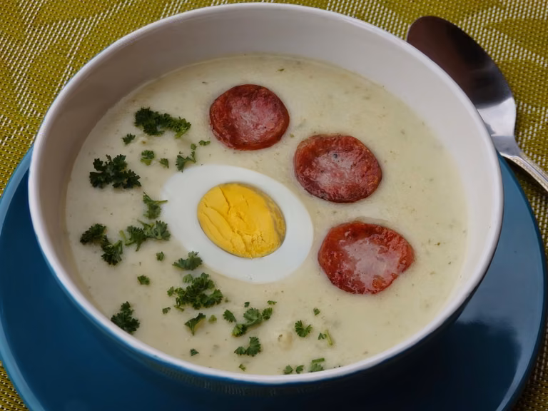 Kremowa zupa chrzanowa
