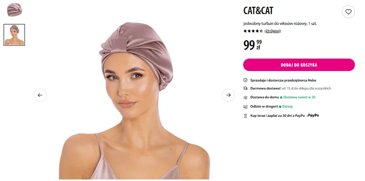 Zdjęcie Jedwabny czepek to gwarantowany efekt wow na włosach! Kobiety oszalały na jego punkcie #1