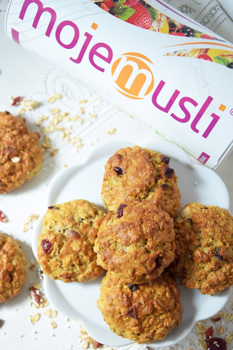 Fit ciasteczka z musli