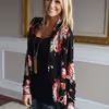 Blazer w kwiaty