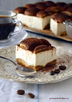 Sernik Tiramisu na zimno