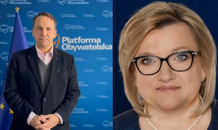 Beata Kempa płacze na wizji po słowach Radosława Sikorskiego. O co poszło?