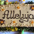 Mazurek migdałowo-kajmakowy