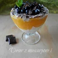 Deser z mascarpone z owocami