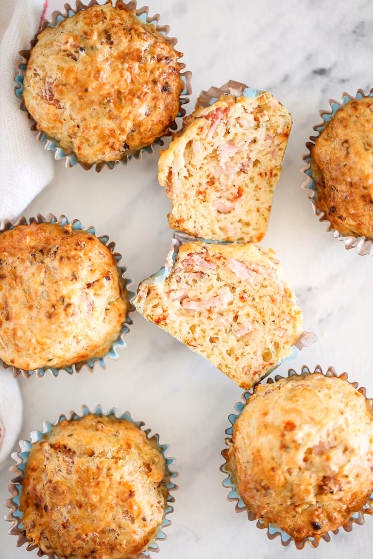 Włoskie muffinki a’la pizza