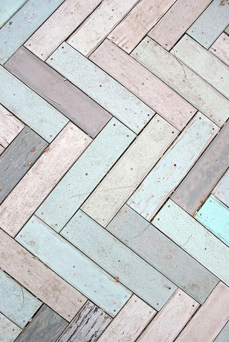 Pastelowy parkiet