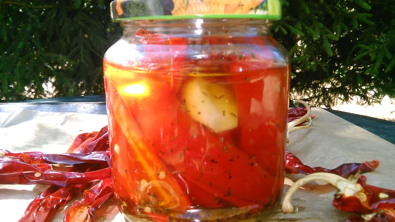 Papryczki chili w oleju