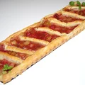 Błyskawiczna  tarta z rabarbarem