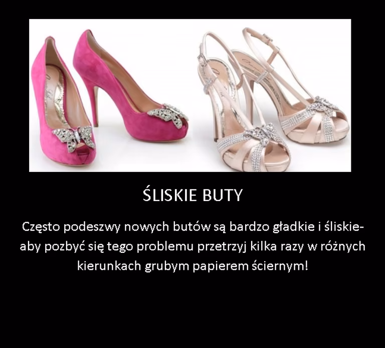 Świetny trik na śliskie buty