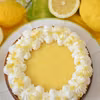 Cytrynowy sernik z lemon curd i białą czekoladą