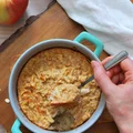 Pieczona owsianka szarlotkowa